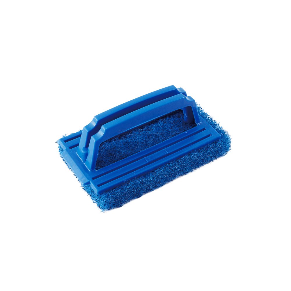 Trust® Plastic Handle & Medium Commercial Scouring Pad - TEM IMPORTS™