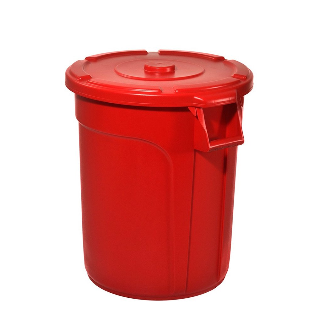 Trust® Round Lid Suit 38lt - Red - TEM IMPORTS™