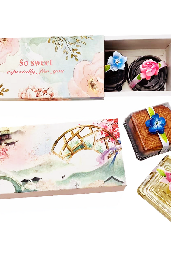 Hộp giấy in hình chữ nhật mỏng - Chủ đề So Sweet