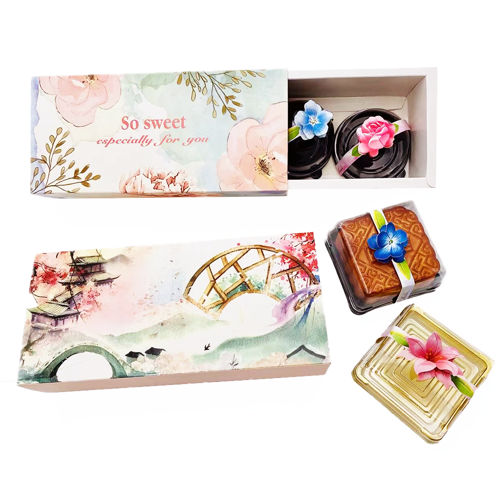 Slim Rectangle Printed Paper Box - So Sweet Theme