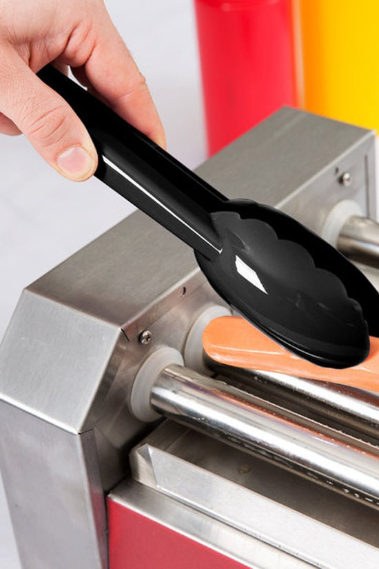 Utility Black Tongs Polycarbonate Colour Coded - 230mm - TEM IMPORTS™