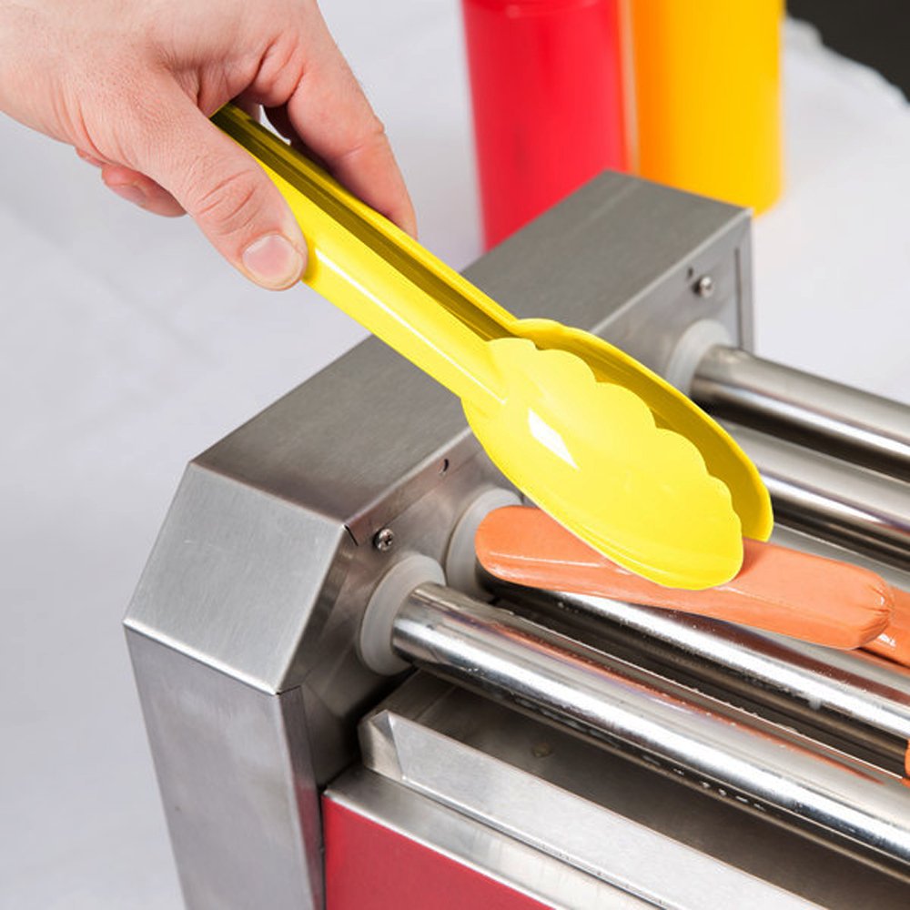 Utility Tongs Polycarbonate Colour Coded - Yellow - TEM IMPORTS™