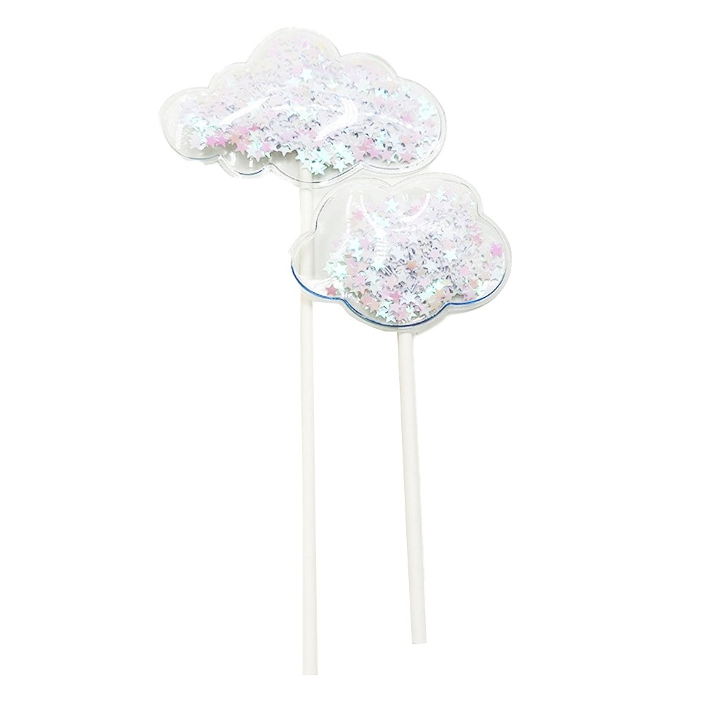 White Pillow Cloud Cake Topper Set - TEM IMPORTS™